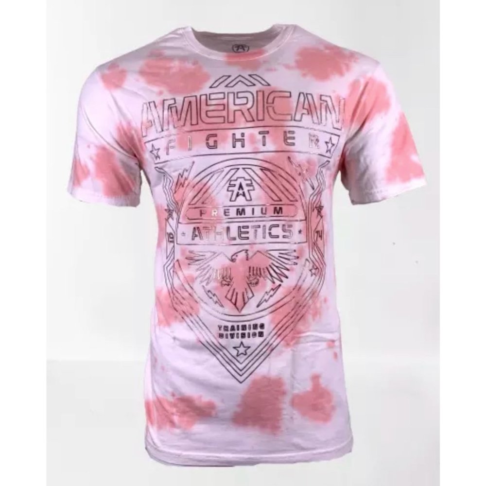 AMERICAN FIGHTER GALVESTON Men's T-Shirt S/S Biker - Picture 6 of 11
